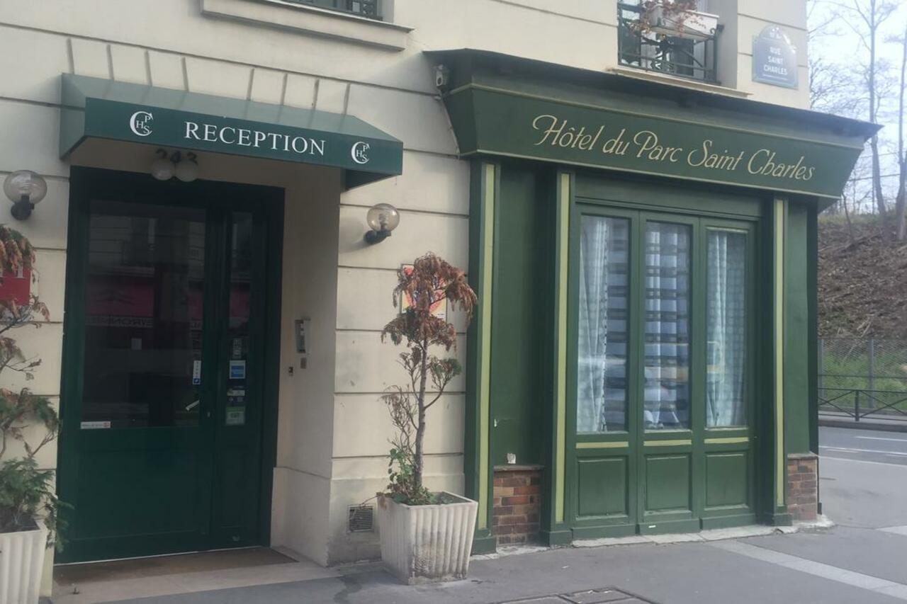 Hôtel Du Parc Saint Charles Paris Exterior foto